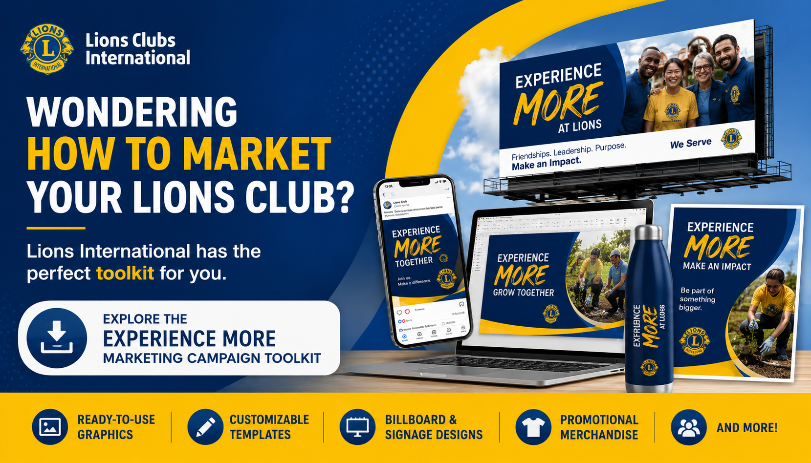 Wondering How to Market Your Lions Club? Lions International Has Created the Perfect Toolkit for You